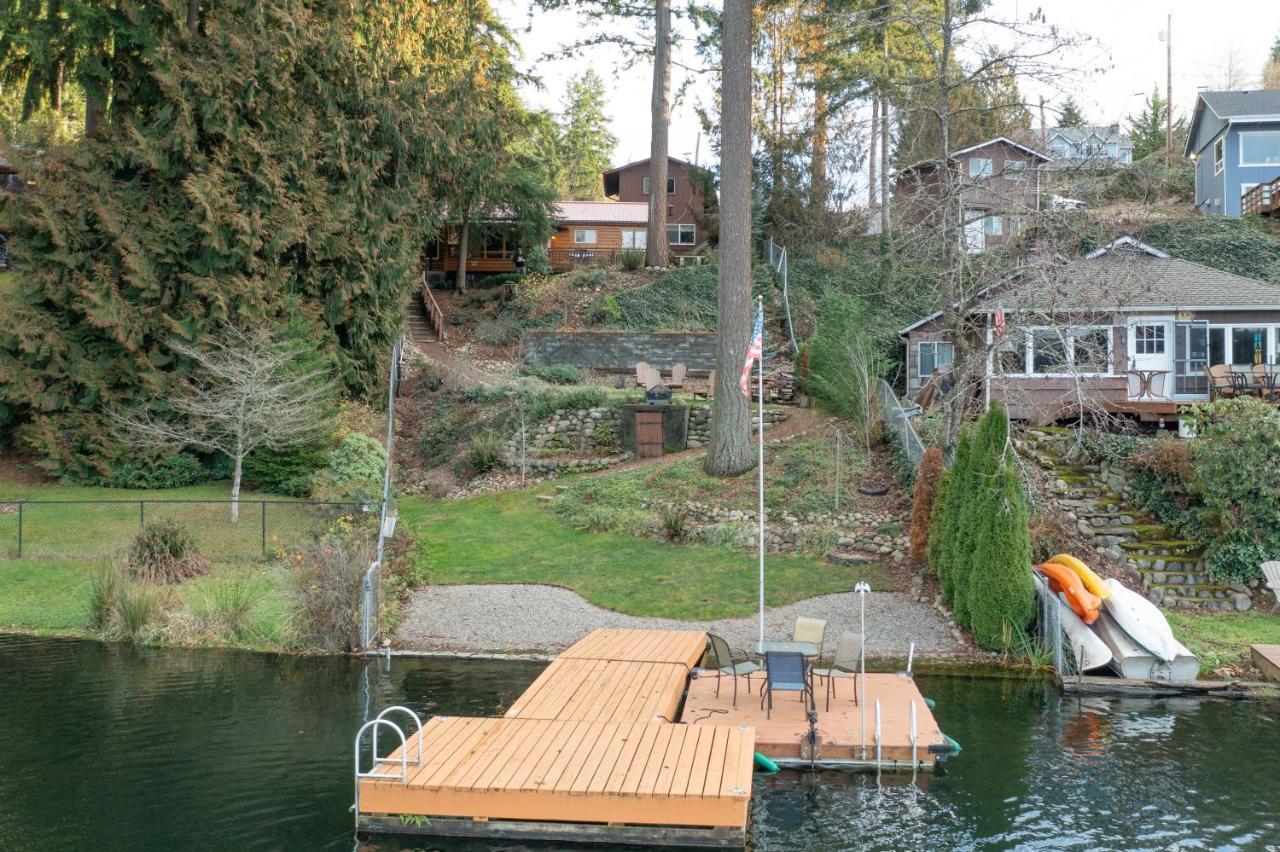 Koi Story Cabin On The Lake - Waterfront, Near Bike Trail Maple Valley Exteriér fotografie