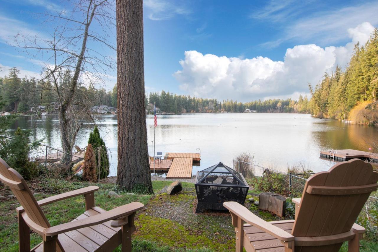 Koi Story Cabin On The Lake - Waterfront, Near Bike Trail Maple Valley Exteriér fotografie